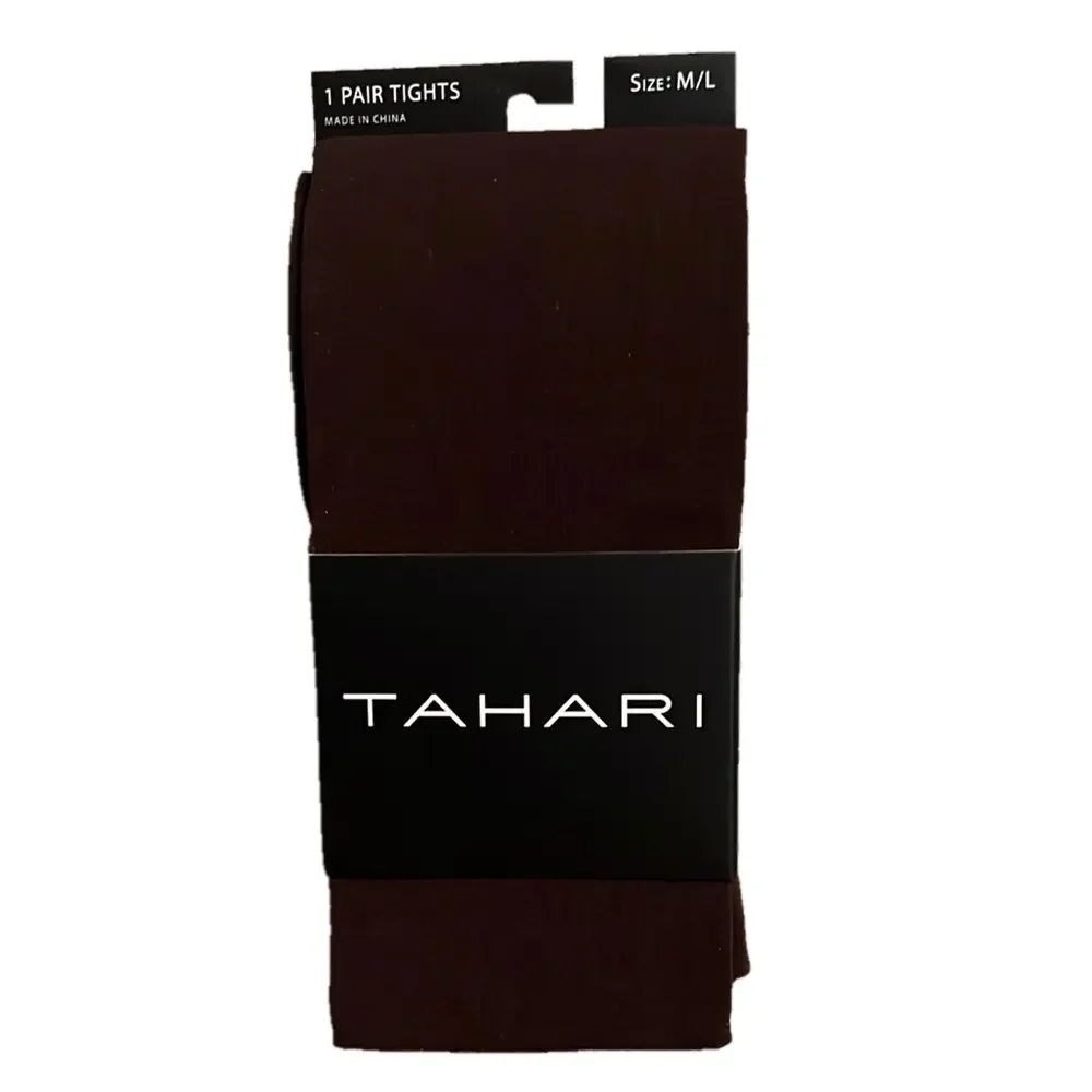 TAHARI New With Tags Women's Brown M/L Tights